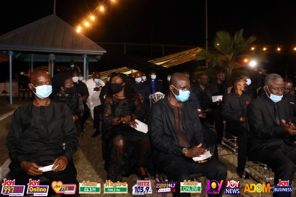 Photos: Vigil held in honour of Rawlings