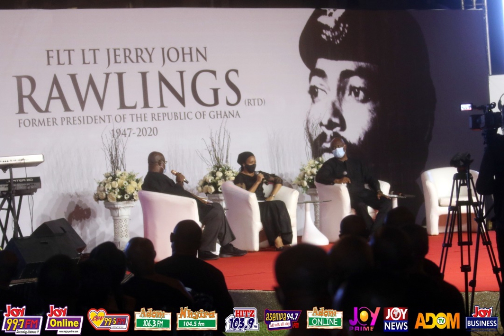 Vigil held for Rawlings at Air Force Officers Mess