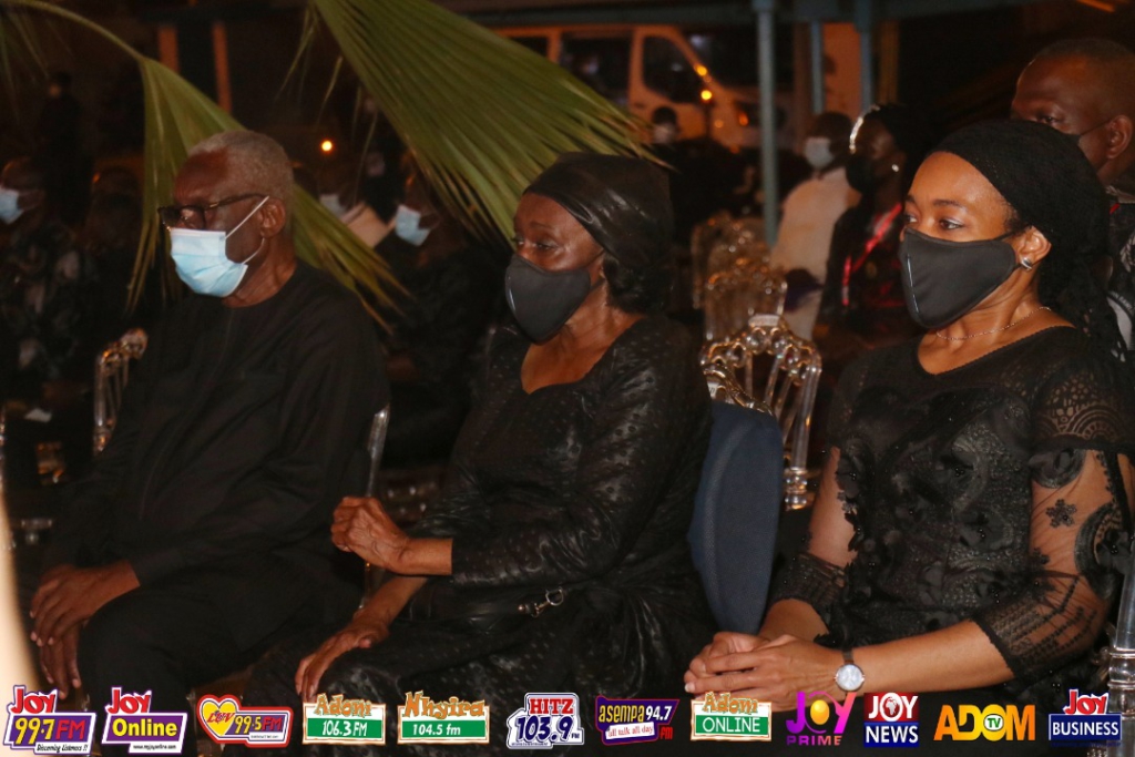 Vigil held for Rawlings at Air Force Officers Mess