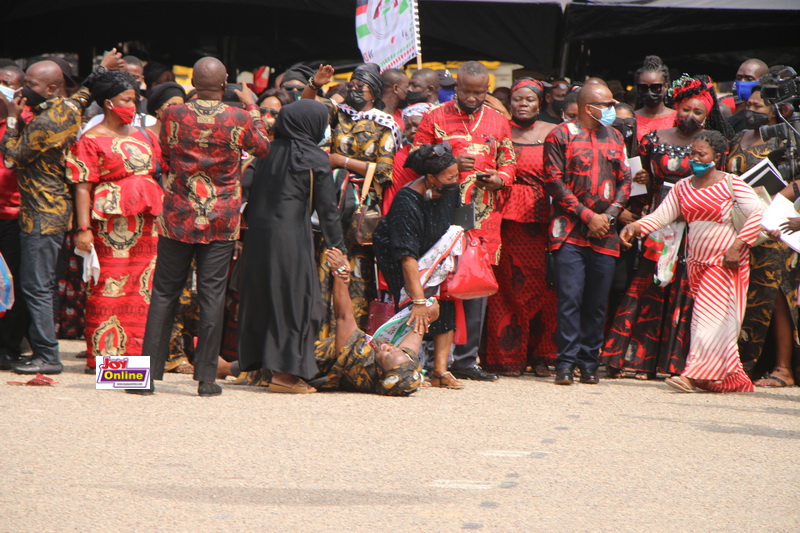 Photos: Burial service of Rawlings