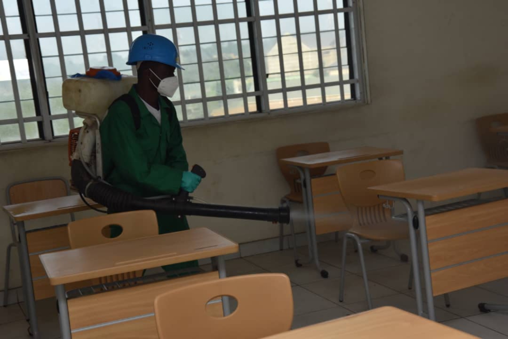 Schools disinfection underway in Bono East Region