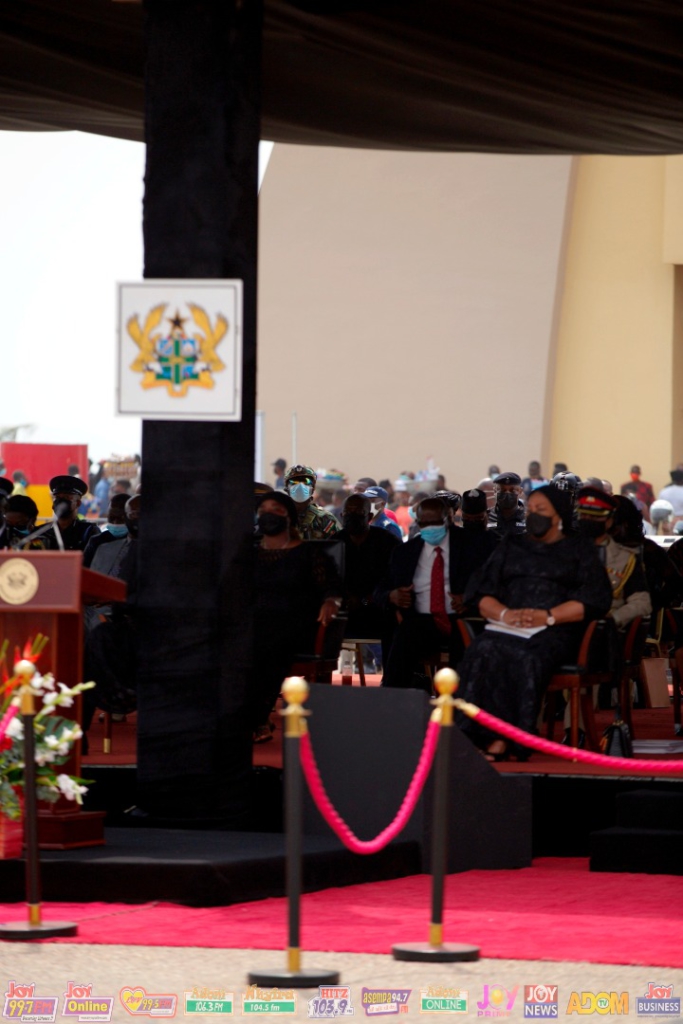 Photos: Burial service of Rawlings