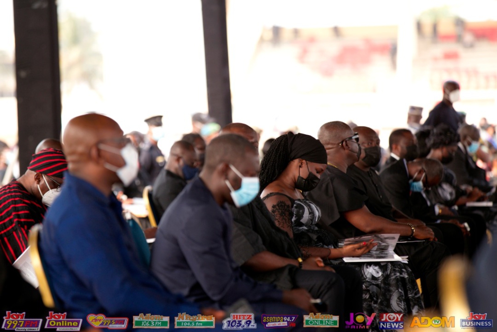 Photos: Burial service of Rawlings