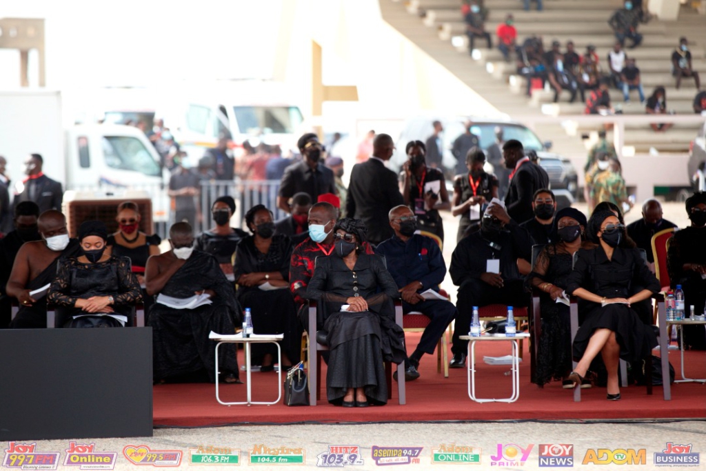 Photos: Burial service of Rawlings
