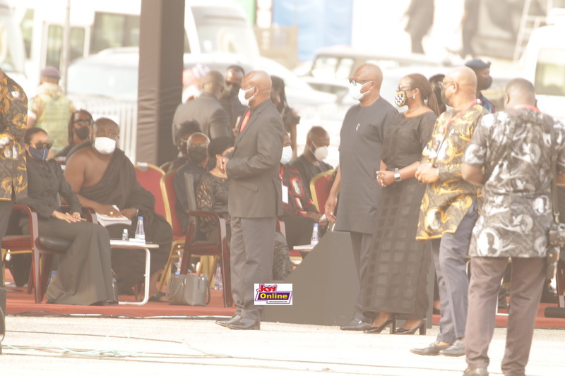 Photos: Burial service of Rawlings