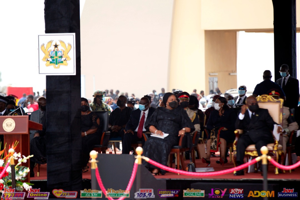 Photos: Burial service of Rawlings