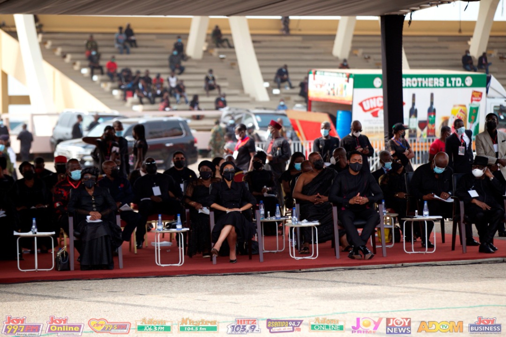 Photos: Burial service of Rawlings