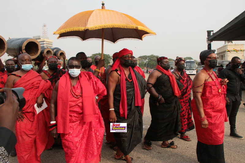 Photos: Burial service of Rawlings