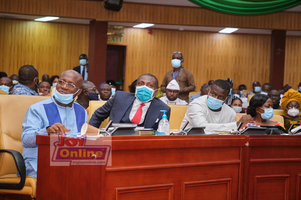 Photos: Swearing-in of 8th Parliament ahead of Akufo-Addo's inauguration