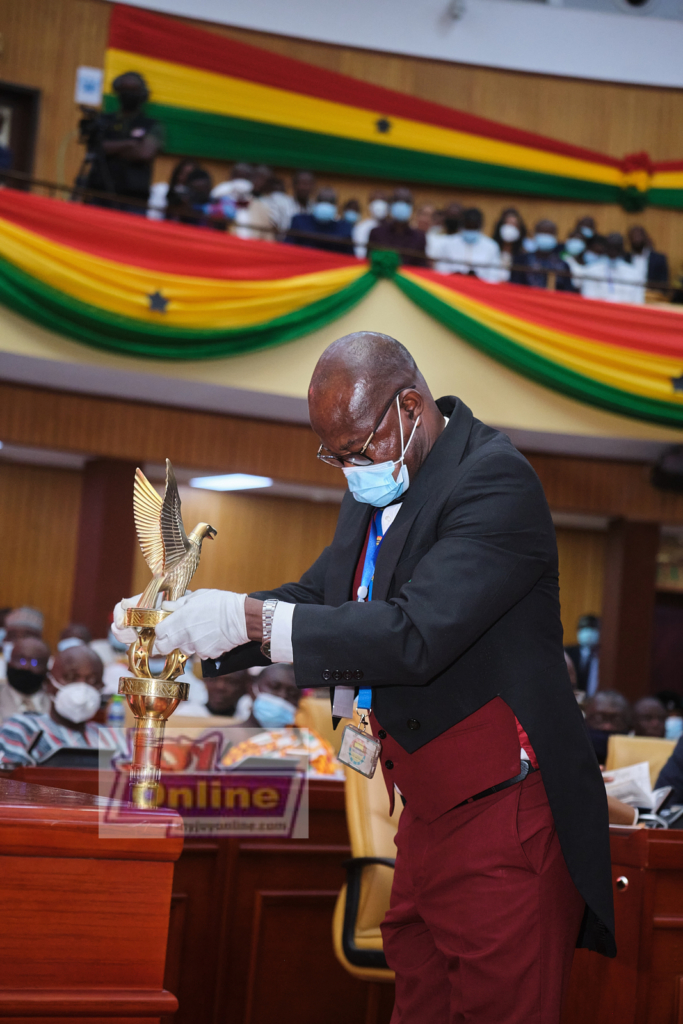 Photos: Swearing-in of 8th Parliament ahead of Akufo-Addo's inauguration