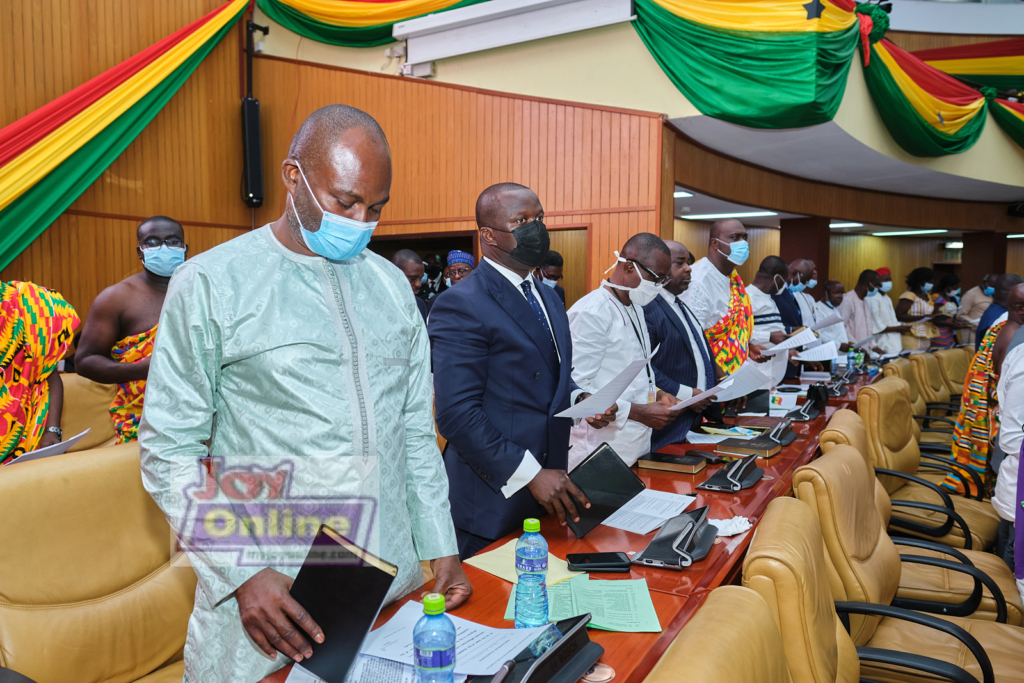 Photos: Swearing-in of 8th Parliament ahead of Akufo-Addo's inauguration