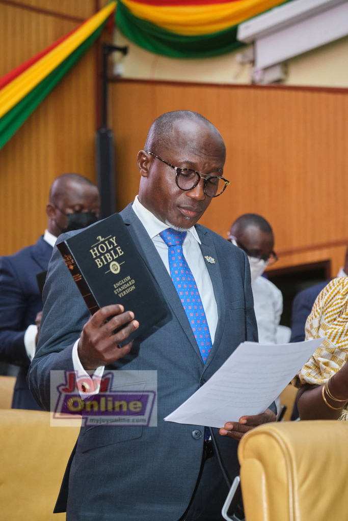 Photos: Swearing-in of 8th Parliament ahead of Akufo-Addo's inauguration