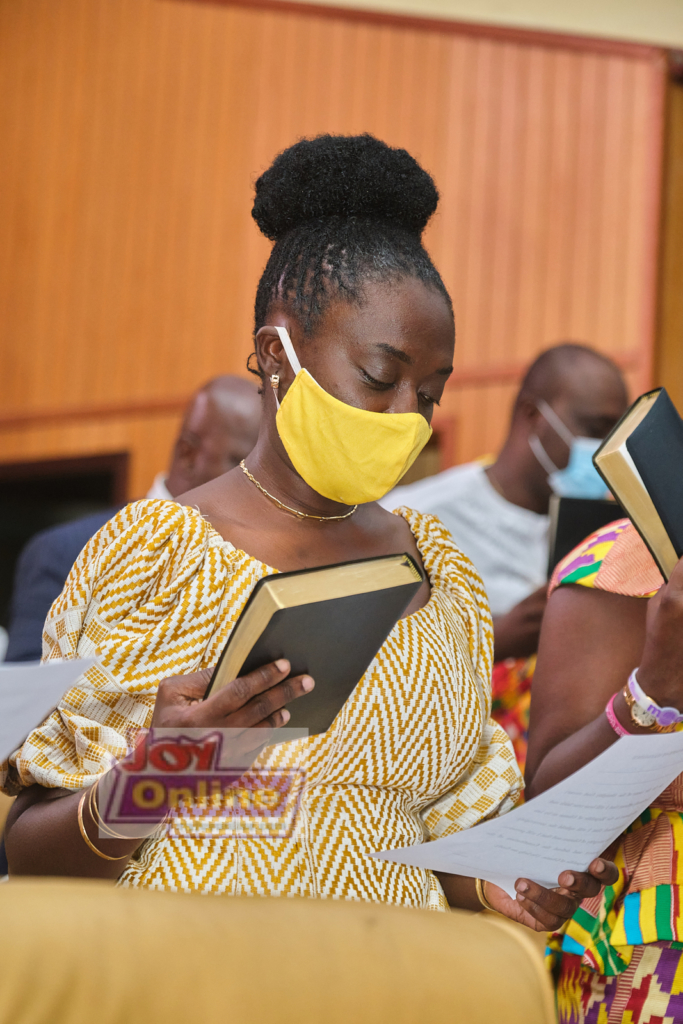 Photos: Swearing-in of 8th Parliament ahead of Akufo-Addo's inauguration