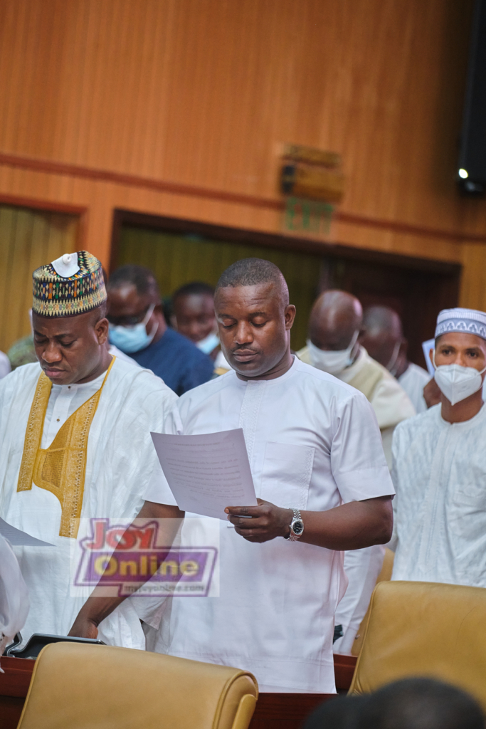 Photos: Swearing-in of 8th Parliament ahead of Akufo-Addo's inauguration