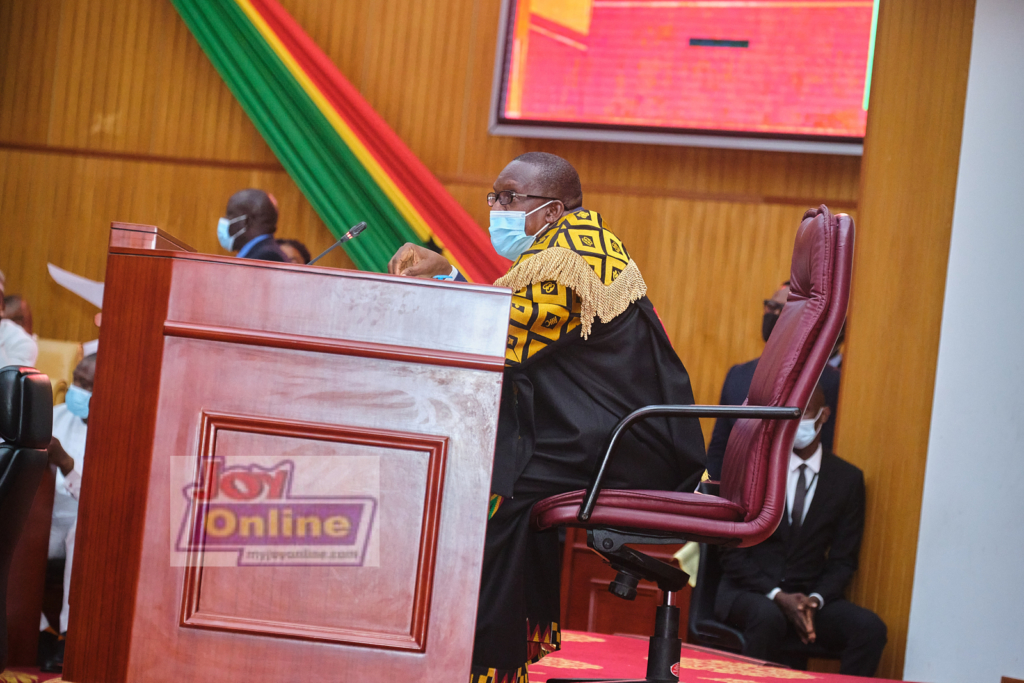 Photos: Swearing-in of 8th Parliament ahead of Akufo-Addo's inauguration