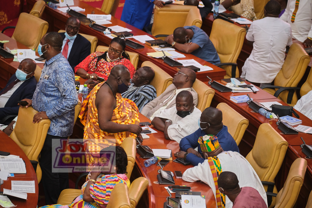 Photos: Swearing-in of 8th Parliament ahead of Akufo-Addo's inauguration