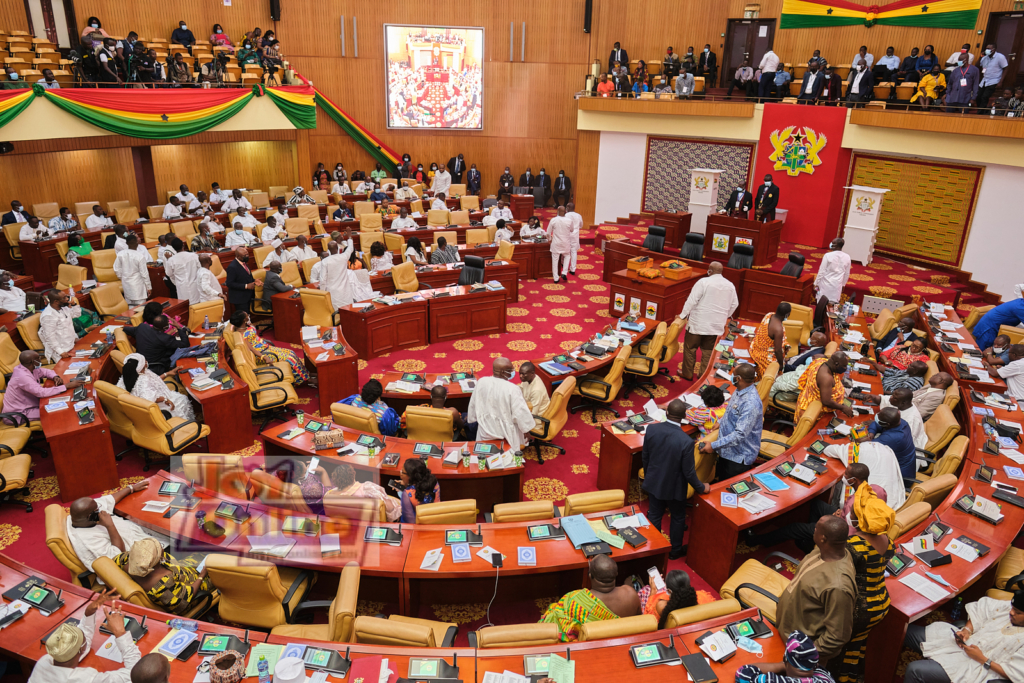 Photos: Swearing-in of 8th Parliament ahead of Akufo-Addo's inauguration