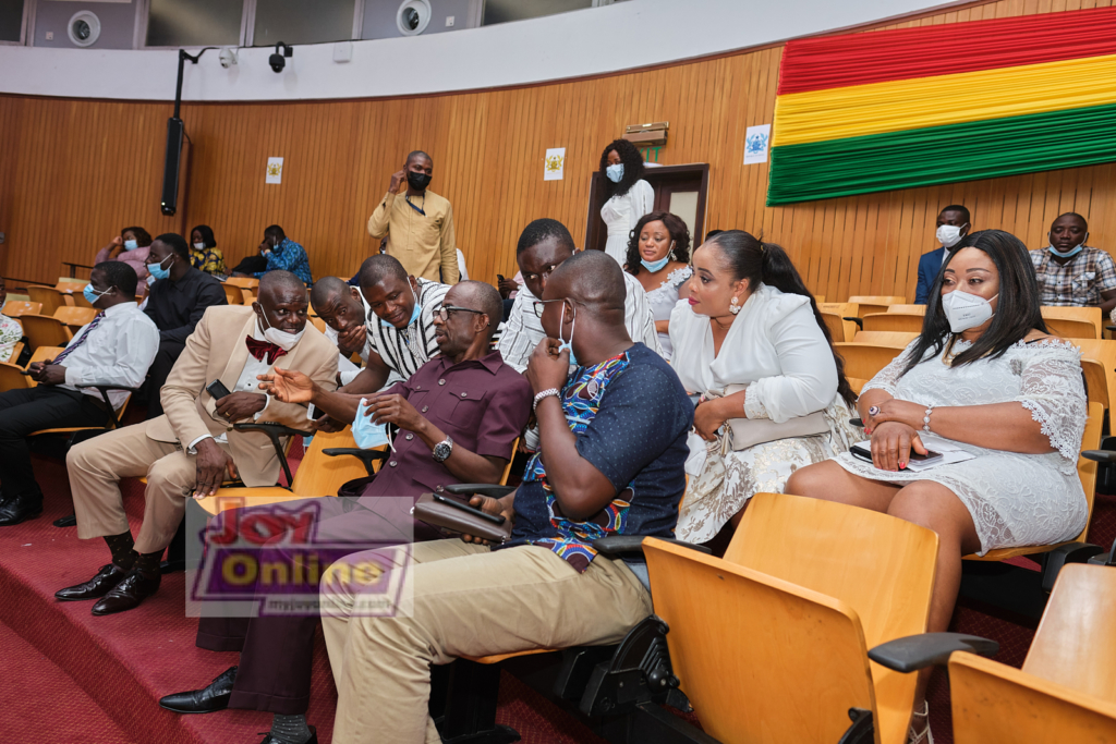 Photos: Swearing-in of 8th Parliament ahead of Akufo-Addo's inauguration