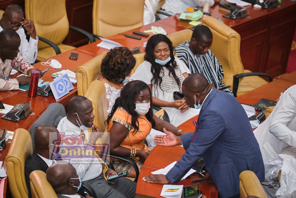 Photos: Swearing-in of 8th Parliament ahead of Akufo-Addo's inauguration