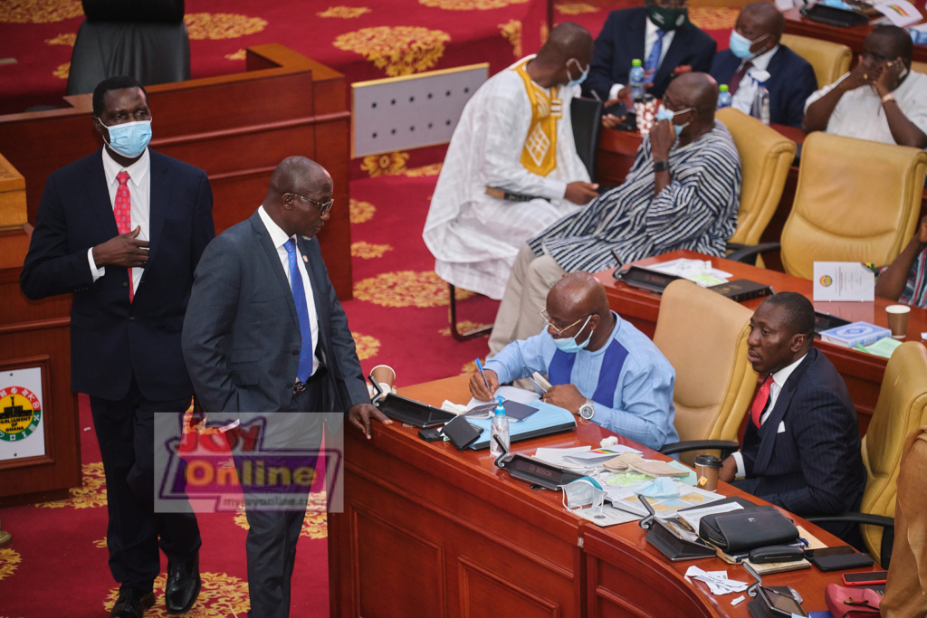 Photos: Swearing-in of 8th Parliament ahead of Akufo-Addo's inauguration