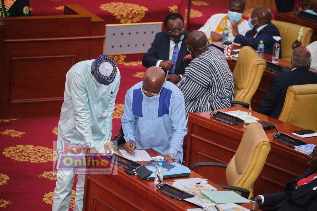 Photos: Swearing-in of 8th Parliament ahead of Akufo-Addo's inauguration