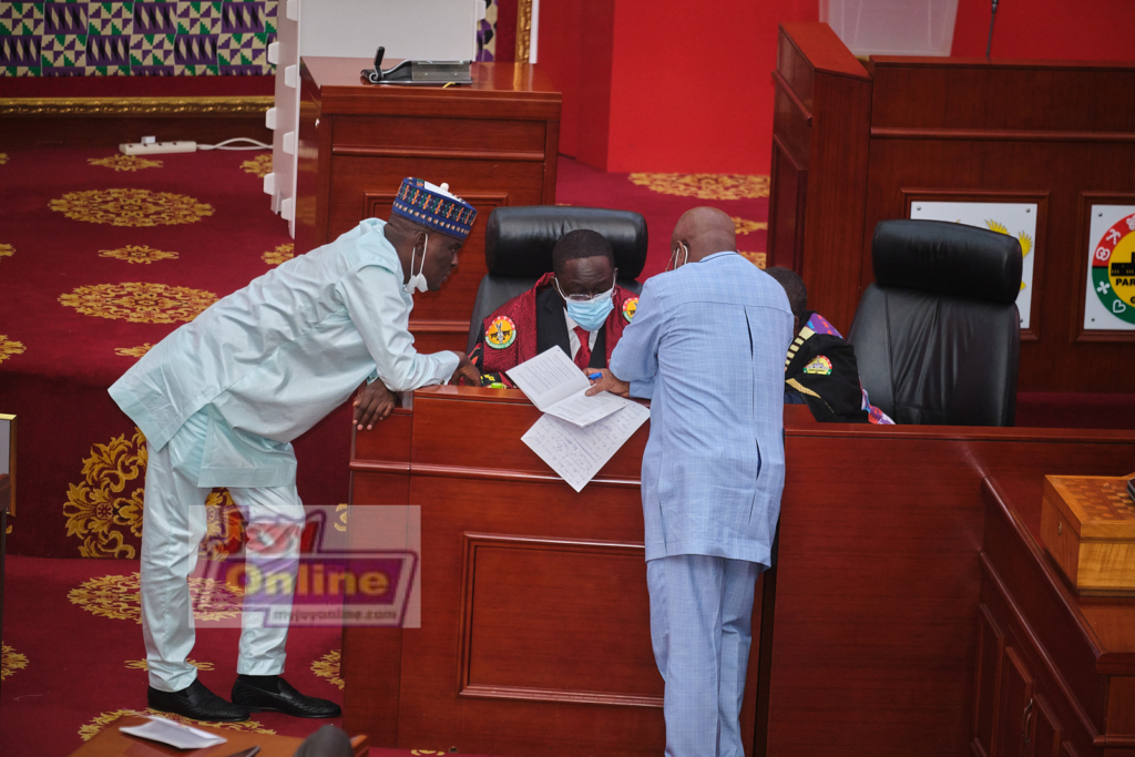 Photos: Swearing-in of 8th Parliament ahead of Akufo-Addo's inauguration