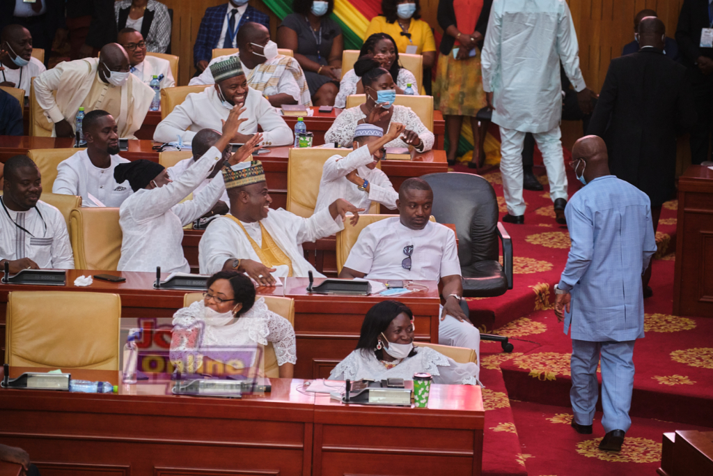 Photos: Swearing-in of 8th Parliament ahead of Akufo-Addo's inauguration