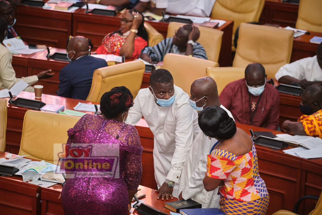 Photos: Swearing-in of 8th Parliament ahead of Akufo-Addo's inauguration