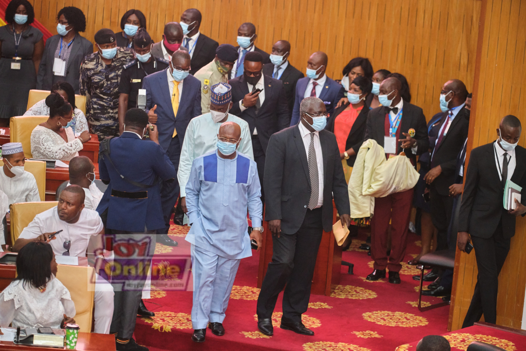 Photos: Swearing-in of 8th Parliament ahead of Akufo-Addo's inauguration