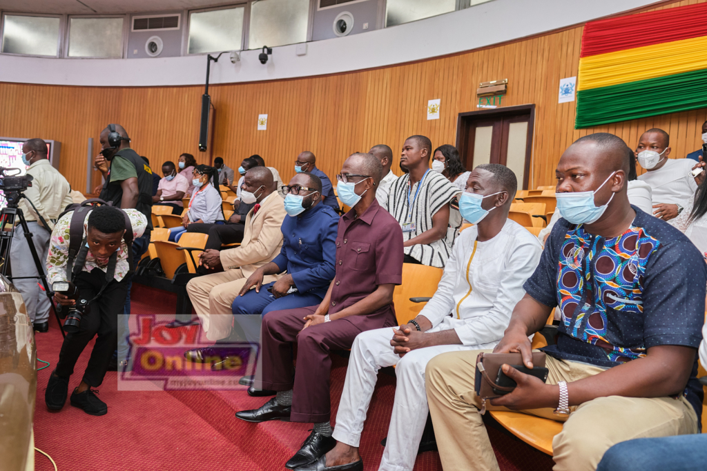 Photos: Swearing-in of 8th Parliament ahead of Akufo-Addo's inauguration