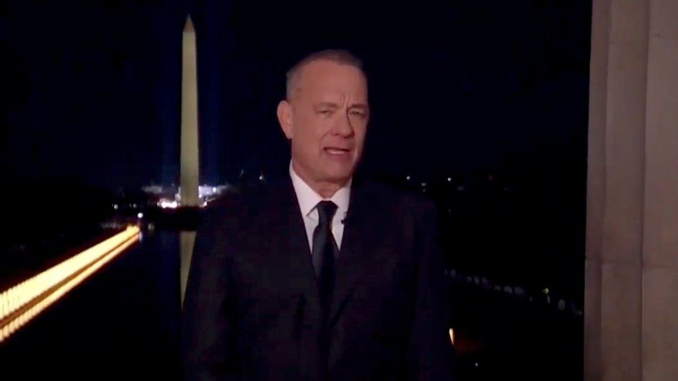 Tom Hanks hosts star-studded concert for Joe Biden's inauguration