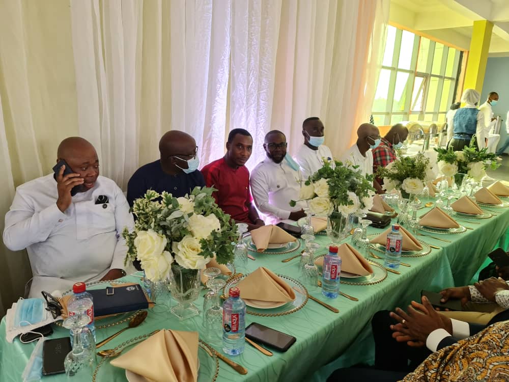 Photos: Bawumia and wife at New Year lunch hosted by Ashanti pastors, chiefs