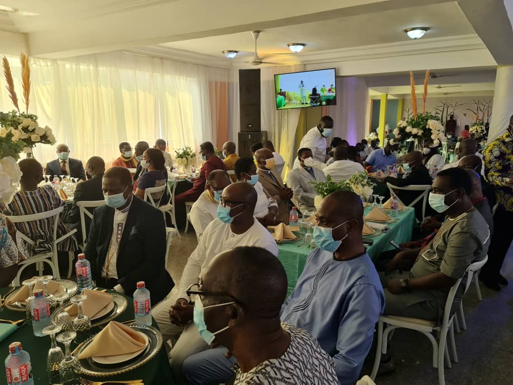 Photos: Bawumia and wife at New Year lunch hosted by Ashanti pastors, chiefs