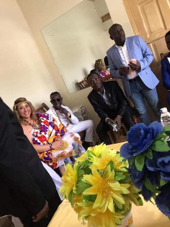 Photos: Patapaa and girlfriend, Liha Miller, get married