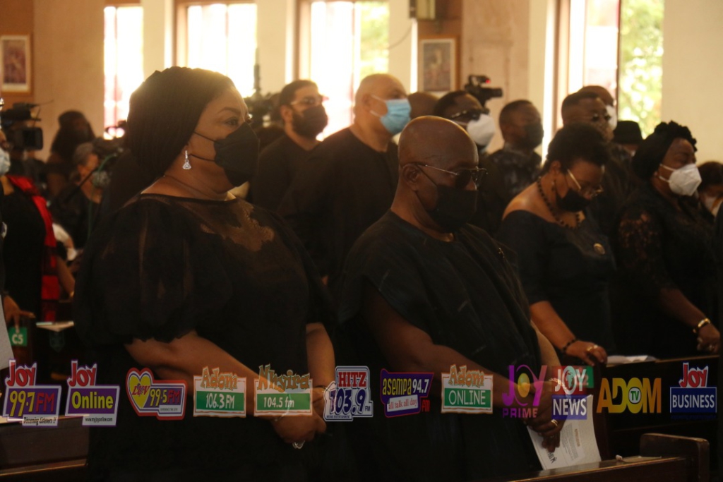 Requiem mass held in honour of late former President Rawlings