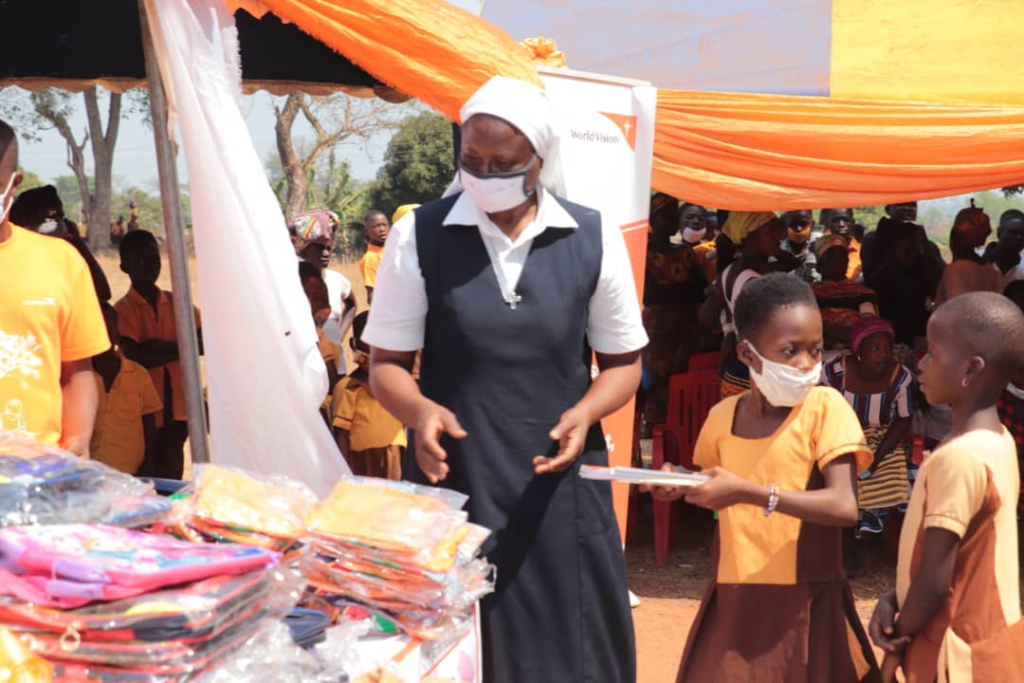 World Vision Ghana supports Back to School Campaign with stationery worth ¢56k