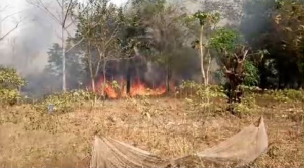 Tension as hunters are accused of burning farmlands at Kula in N/R