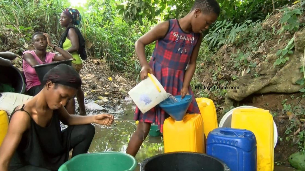 Pupils of Ninting in Mampong call for potable water source as schools re-open