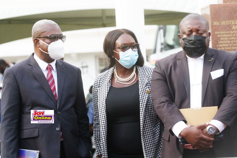 Photos: Supreme Court resumes sitting, hears Mahama's new applications