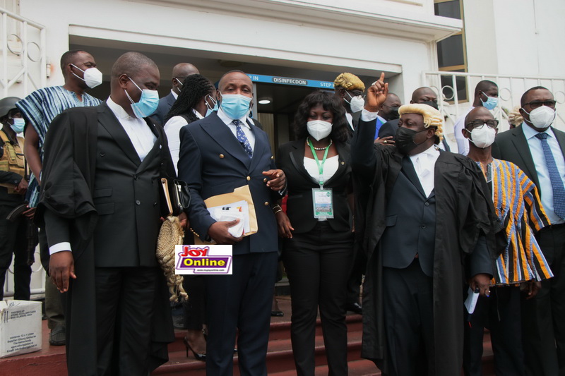 Photos: EC lawyers move to prevent Jean Mensa from testifying in election petition hearing