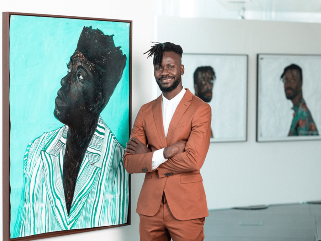 Ghanaian artist Amoako Boafo named in 'Time100 Next' alongside Davido, Amanda Gorman, others