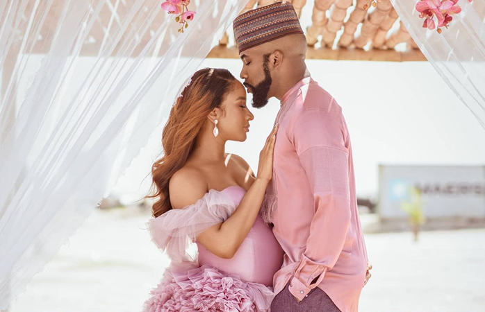 Banky W and Adesua Etomi have a new baby