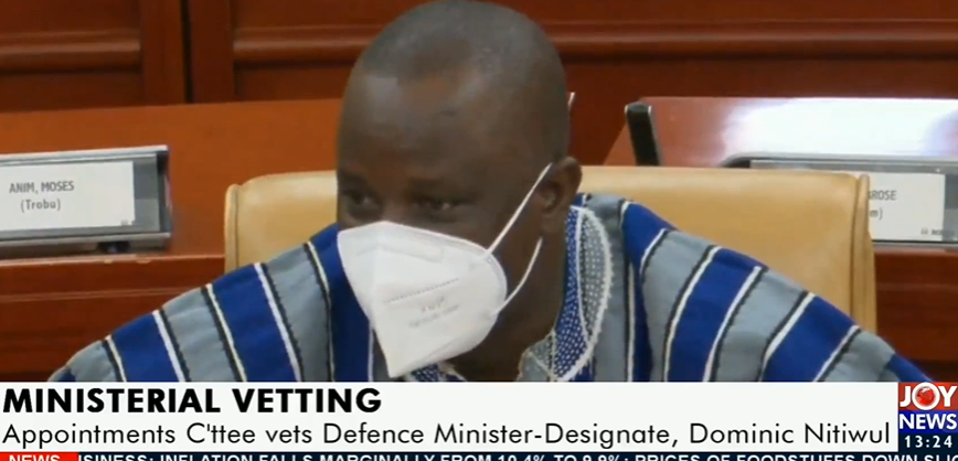 We've reduced visibility of military in mining areas - Defense Minister-designate