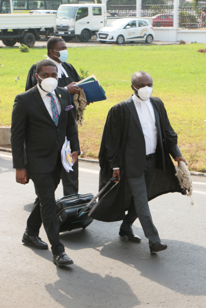 Photos: Supreme Court resumes sitting, hears Mahama's new applications