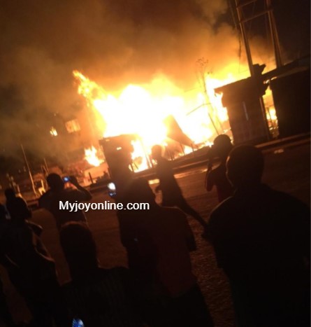 Fire guts nursery school, shop at Madina