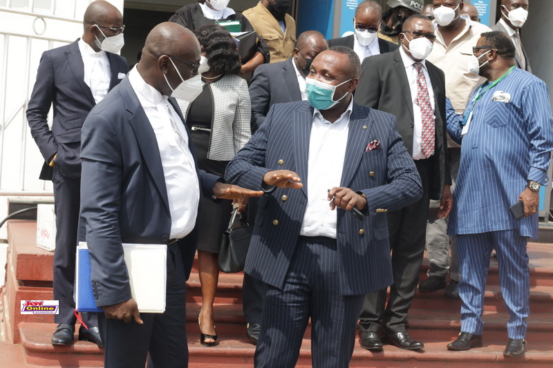 Photos: EC lawyers move to prevent Jean Mensa from testifying in election petition hearing