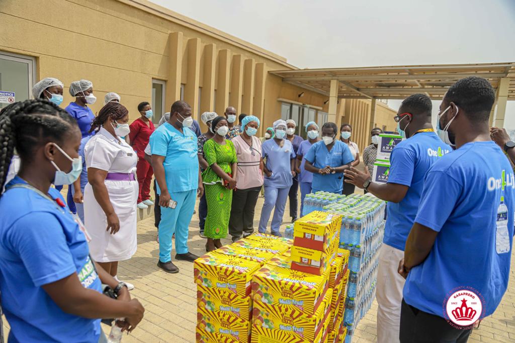 Kasapreko celebrates Val's Day with UGMC and Ghana Infectious Disease Centre