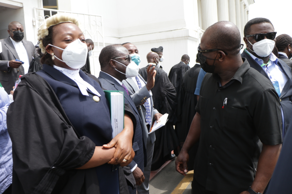 Photos: Dr. Kpessa-Whyte testifies for Mahama in election petition hearing