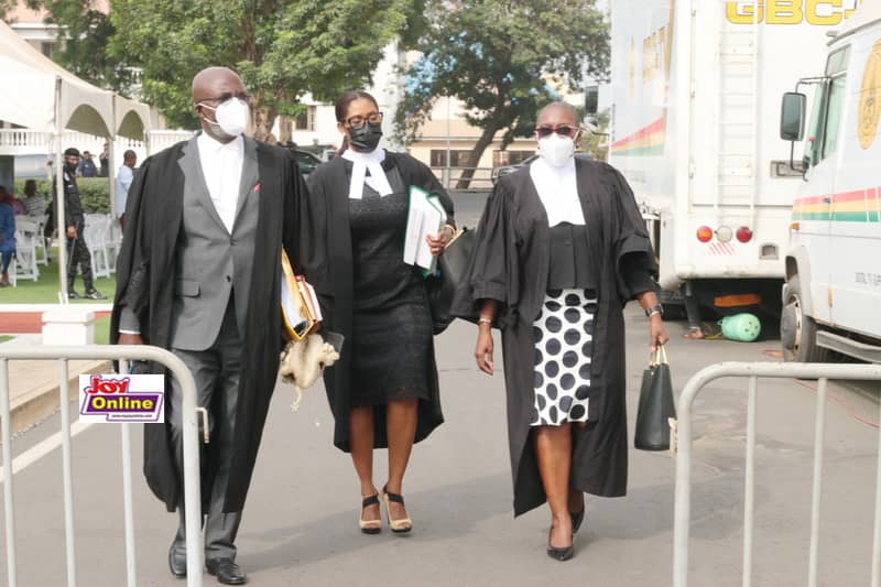 Photos: Mettle-Nunoo testifies for Mahama in election petition hearing