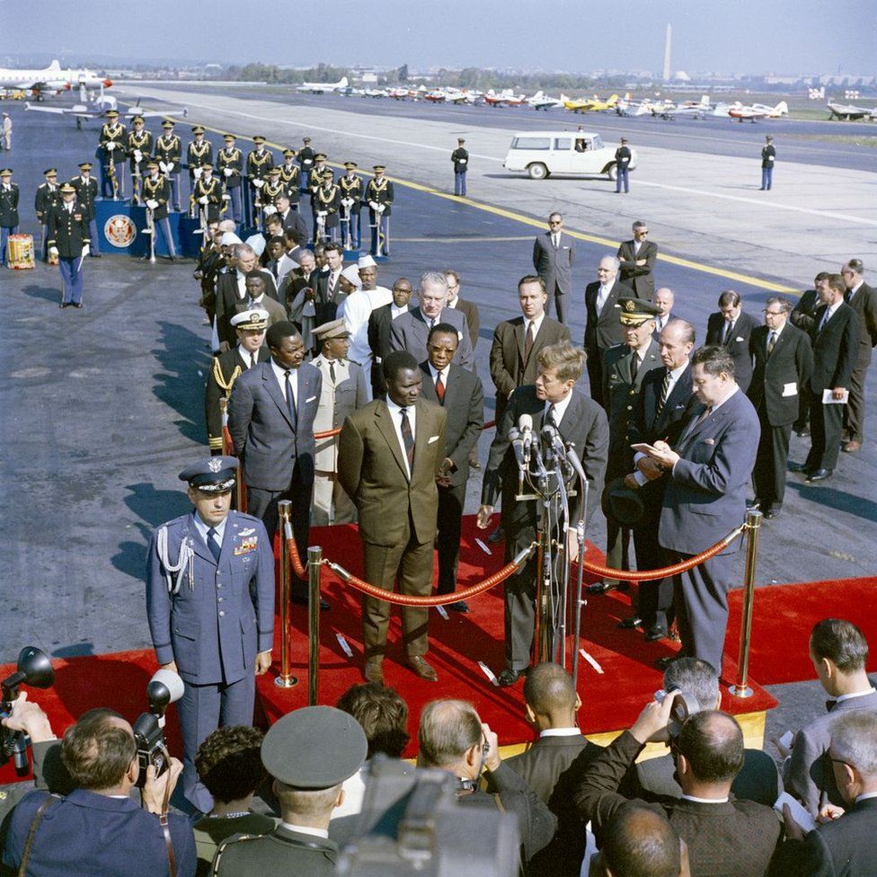 John F Kennedy: When the US president met Africa's independence heroes